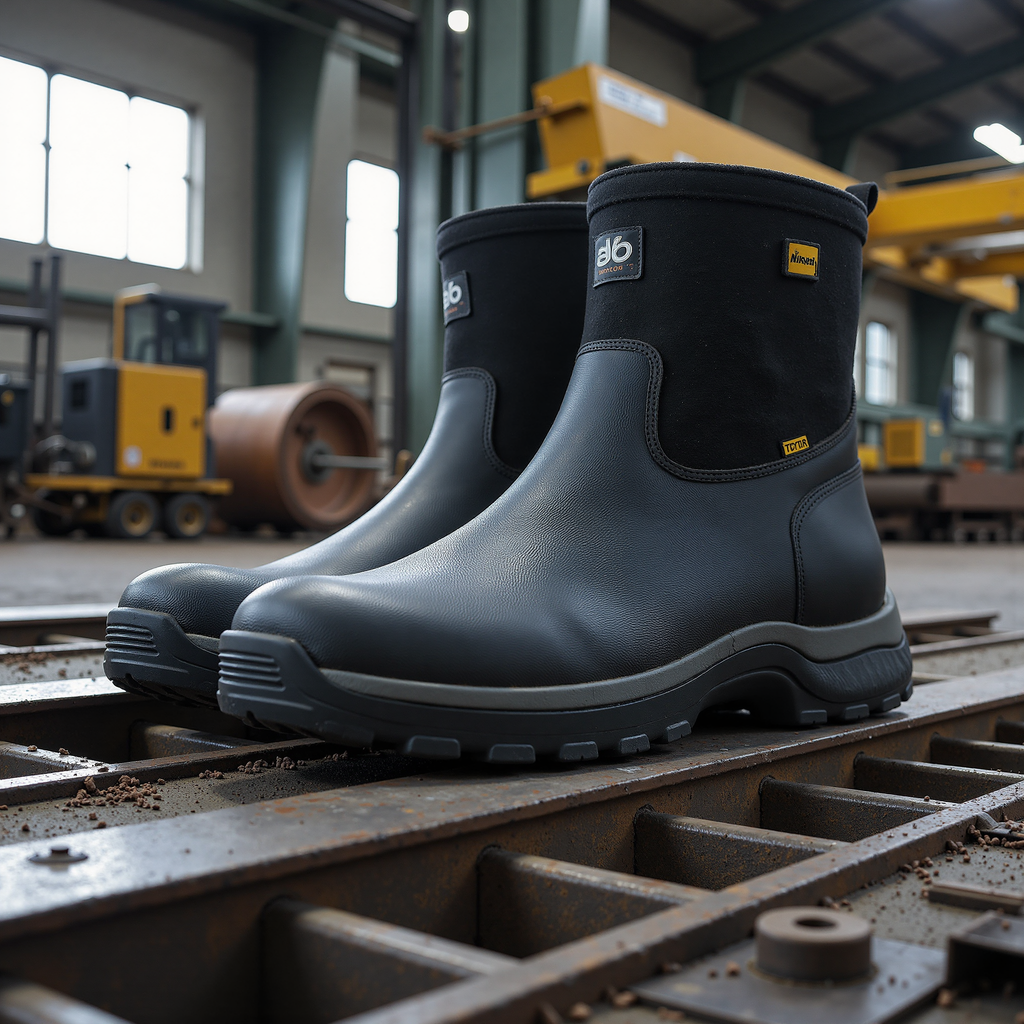Steel Toe Safety Work Boots